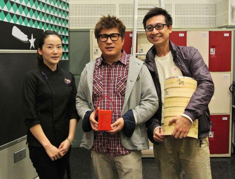 Television still with hosts